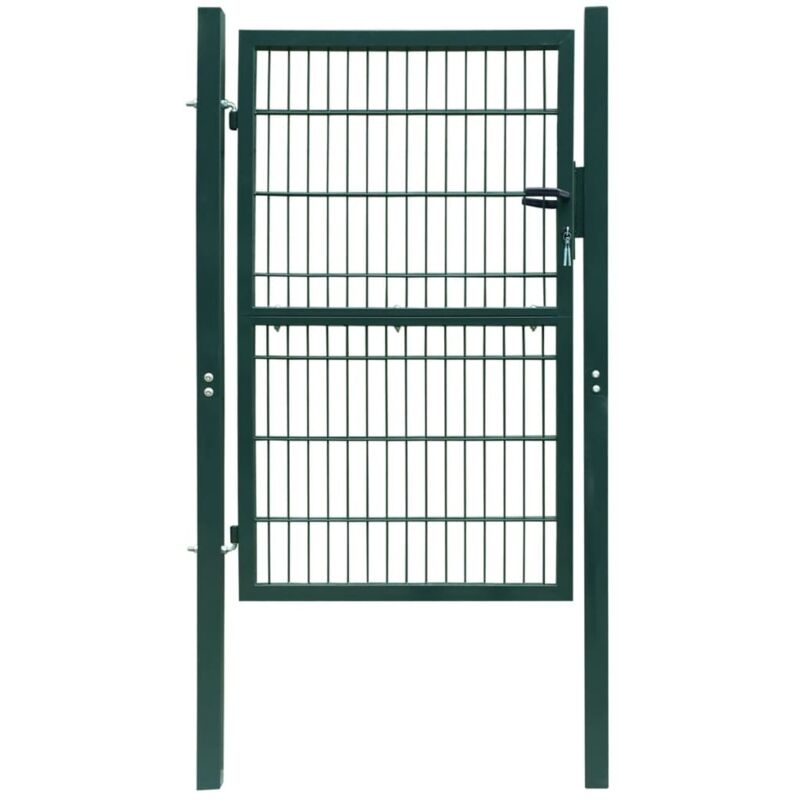 Vidaxl - Portillon 2D de Jardin Vert 106x230 cm