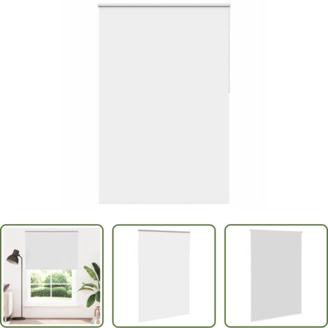vidaXL Privacidad -  Estor Enrollable Opaco Blanco 160x210 cm Tela Ancho 156,6 cm