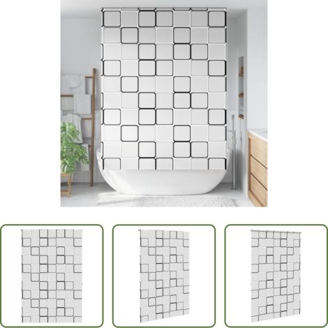 vidaXL Privacy doccia -  Tenda a Rullo Doccia 150x240 cm Larghezza Tessuto 146 cm