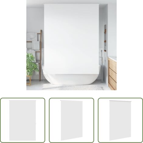 vidaXL Privacy doccia -  Tenda a Rullo Doccia 150x240 cm Larghezza Tessuto 146 cm