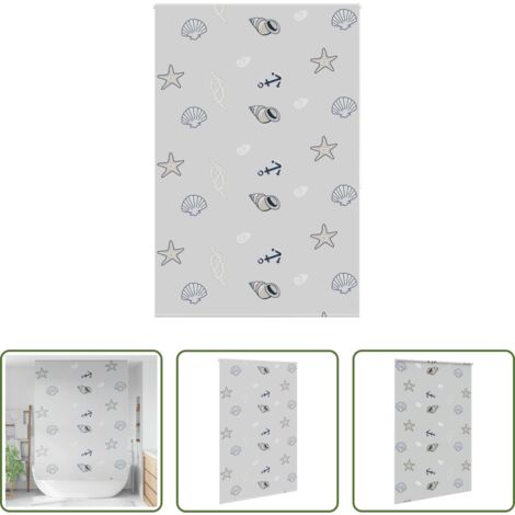 vidaXL Privacy doccia -  Tenda a Rullo Doccia 160x240 cm Larghezza Tessuto 156 cm