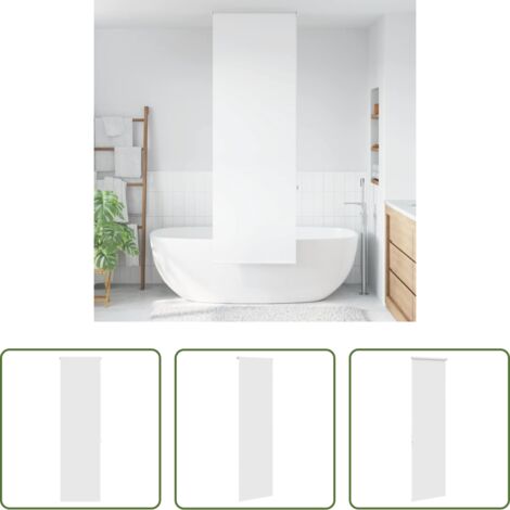 vidaXL Privacy doccia -  Tenda a Rullo Doccia 60x240 cm Larghezza Tessuto 56 cm