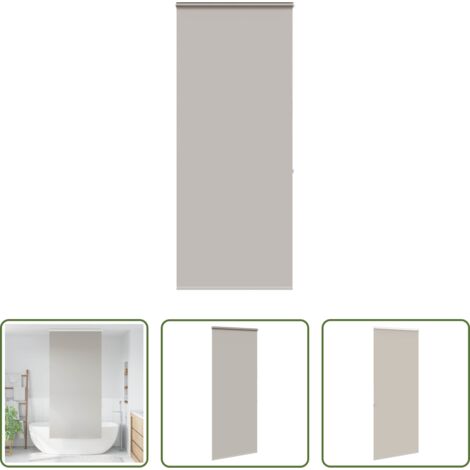 vidaXL Privacy doccia -  Tenda a Rullo Doccia Cassonetto 110x240 cm Larghezza Tessuto
