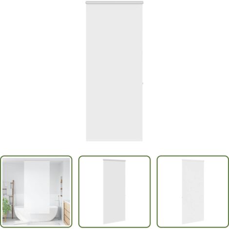 vidaXL Privacy doccia -  Tenda a Rullo Doccia Cassonetto 110x240 cm Larghezza Tessuto