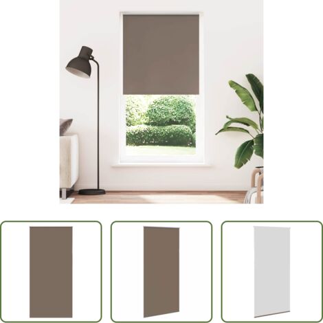 vidaXL Privacy -  Tenda a Rullo Oscurante 110x210 cm Larghezza Tessuto 105,7 cm