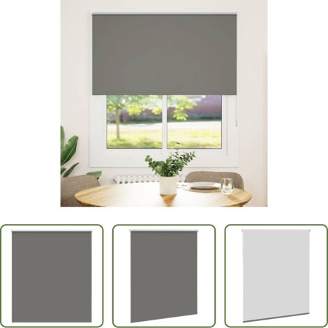 vidaXL Privacy -  Tenda a Rullo Oscurante 130x150 cm Larghezza Tessuto 126,6 cm
