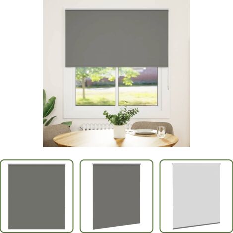 vidaXL Privacy -  Tenda a Rullo Oscurante 140x150 cm Larghezza Tessuto 136,6 cm