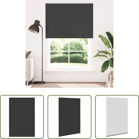 vidaXL Privacy -  Tenda a Rullo Oscurante 160x230 cm Larghezza Tessuto 156,6 cm