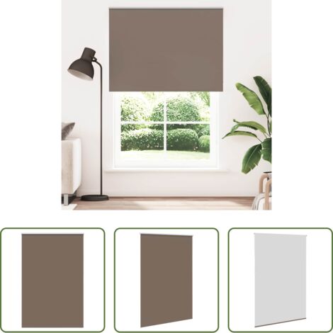 vidaXL Privacy -  Tenda a Rullo Oscurante 165x210 cm Larghezza Tessuto 161,6 cm