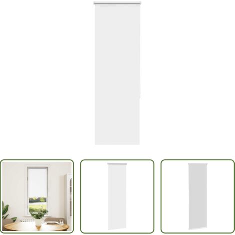 vidaXL Privacy -  Tenda a Rullo Oscurante 60x130 cm Larghezza Tessuto 55,7 cm