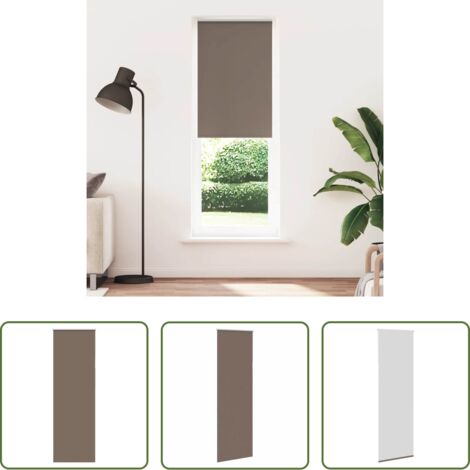 vidaXL Privacy -  Tenda a Rullo Oscurante 75x230 cm Larghezza Tessuto 70,7 cm