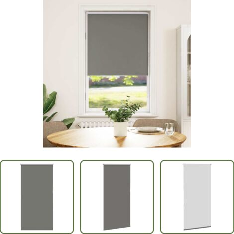 vidaXL Privacy -  Tenda a Rullo Oscurante 80x130 cm Larghezza Tessuto 75,7 cm