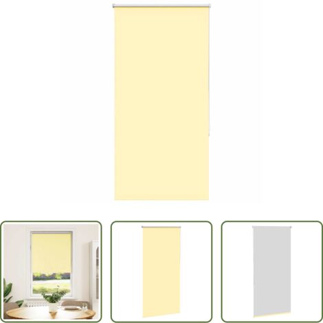 vidaXL Privacy -  Tenda a Rullo Oscurante 80x130 cm Larghezza Tessuto 75,7 cm