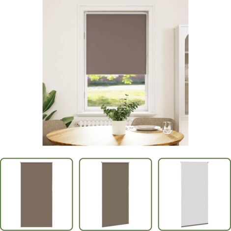 vidaXL Privacy -  Tenda a Rullo Oscurante 80x150 cm Larghezza Tessuto 75,7 cm