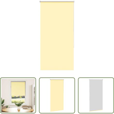 vidaXL Privacy -  Tenda a Rullo Oscurante 85x130 cm Larghezza Tessuto 80,7 cm