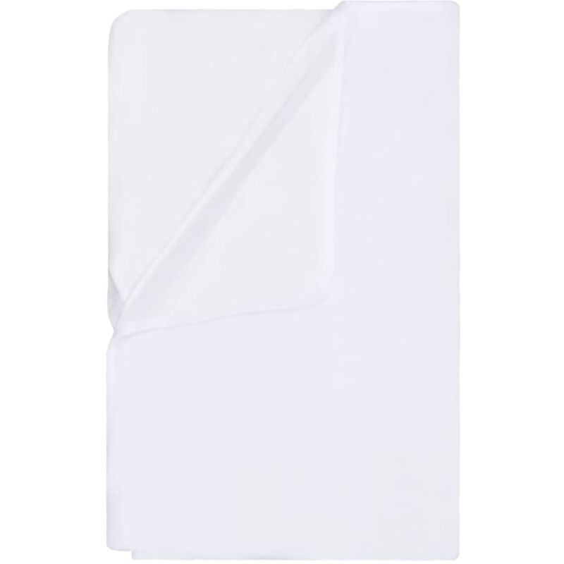 

vidaXL Protector de colchón impermeable 2 uds algodón blanco 100x200cm - Blanco