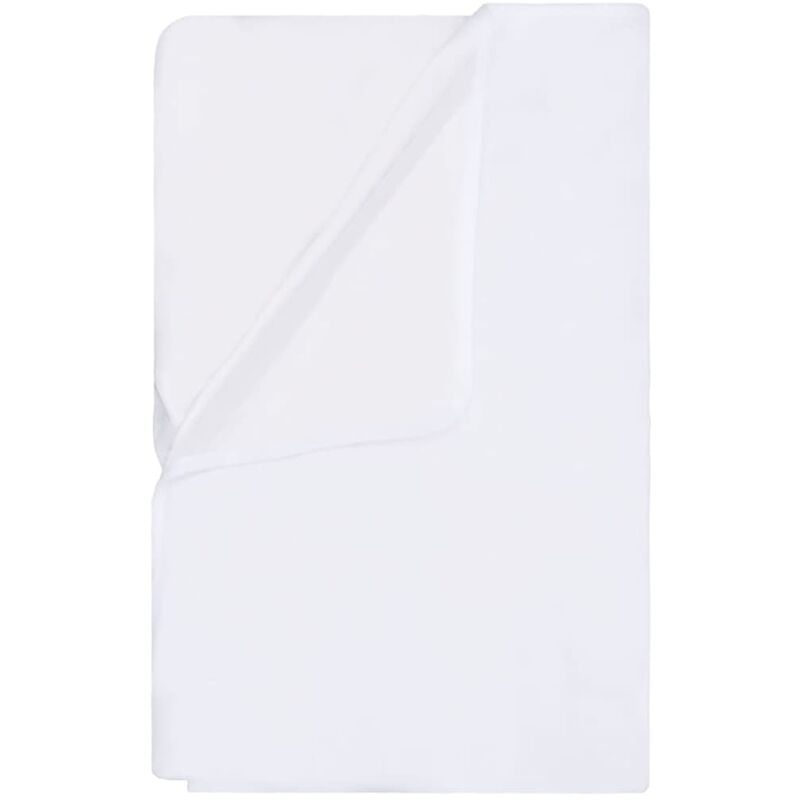 

Protector de colchón impermeable 2 uds algodón blanco 160x200cm - Blanco - Vidaxl