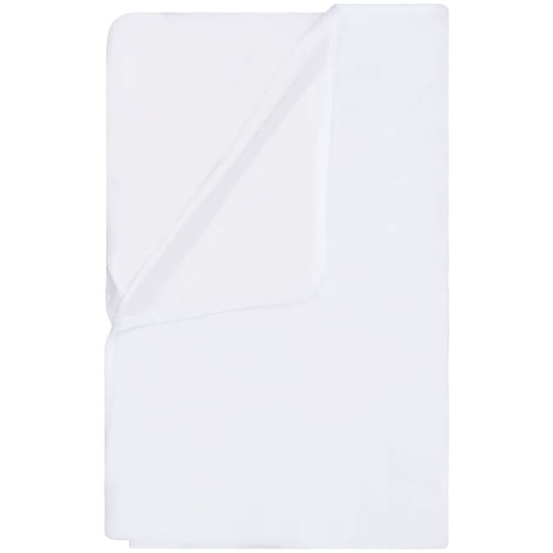 

Protector de colchón impermeable 2 uds algodón blanco 200x220cm - Blanco - Vidaxl