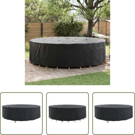 vidaXL Protezione da sole -  Copertura per mobili da esterno 320 x 320 x 105 cm Tessuto 600D