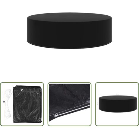 vidaXL Protezione da vento -  Copertura per Mobili da Giardino con 10 Occhielli 325x90 cm