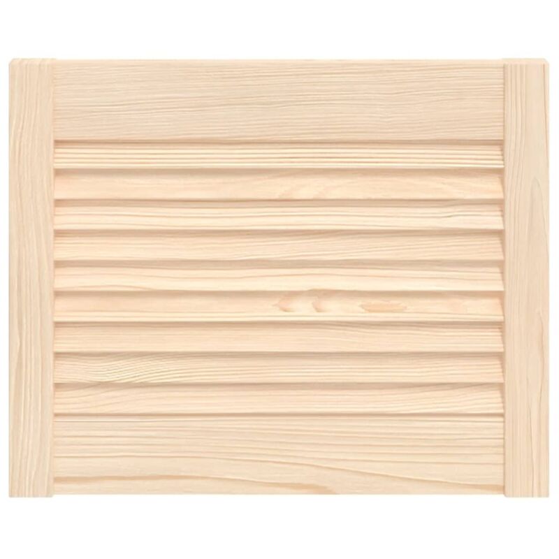 

Puerta tipo persiana madera maciza de pino 39,5x49,4cm - Marrón - Vidaxl