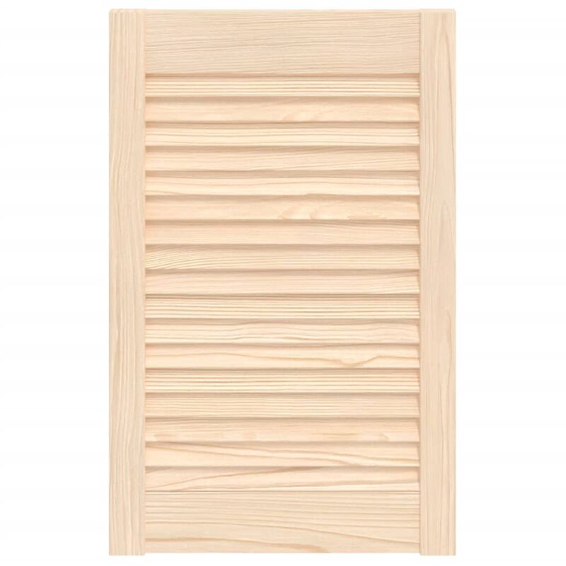 

Puerta tipo persiana madera maciza de pino 61,5x39,4cm - Marrón - Vidaxl