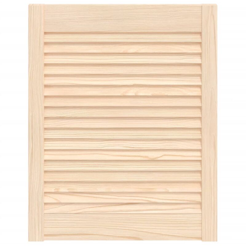 

Puerta tipo persiana madera maciza de pino 61,5x49,4cm - Marrón - Vidaxl