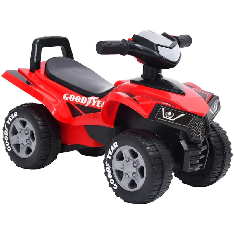 

vidaXL Quad correpasillos infantil Good Year rojo - Rojo