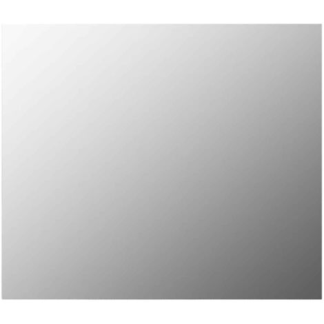 vidaXL Rahmenloser Spiegel 80x60 cm Glas