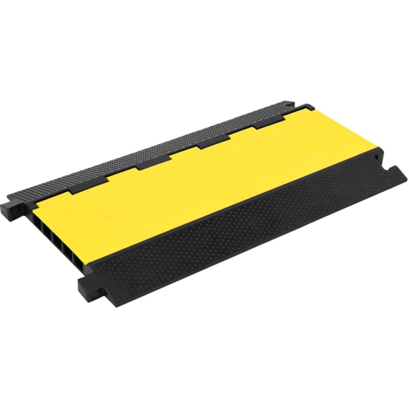 

Rampa de protección de cable 5 canales 90 cm goma - Vidaxl