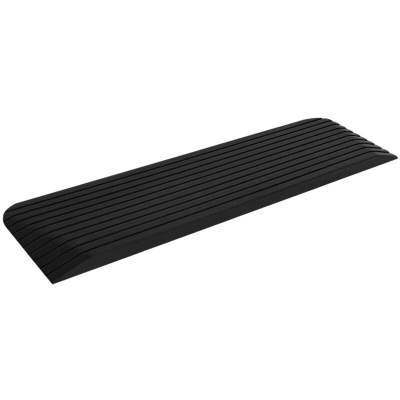 

vidaXL Rampa de umbral goma 110x32x3,8 cm