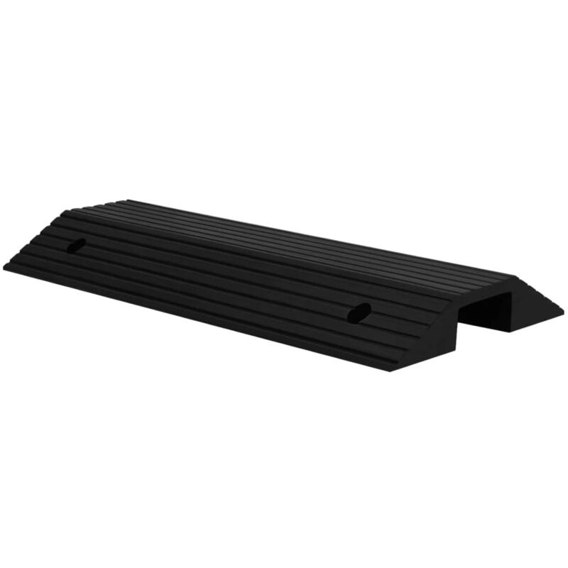 

vidaXL Rampa de umbral puente goma 80x40x8 cm