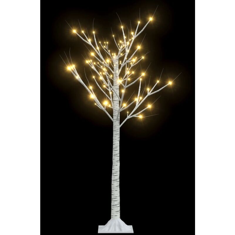

Árbol de Navidad 120 LEDs sauce blanco cálido 1,2 m - Vidaxl