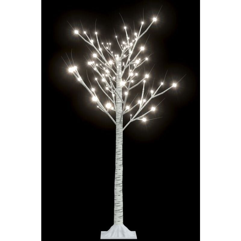 

Árbol de Navidad 120 LEDs sauce blanco frío 1,2 m - Vidaxl