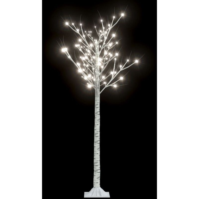

Árbol de Navidad 140 LEDs sauce blanco frío 1,5 m - Vidaxl