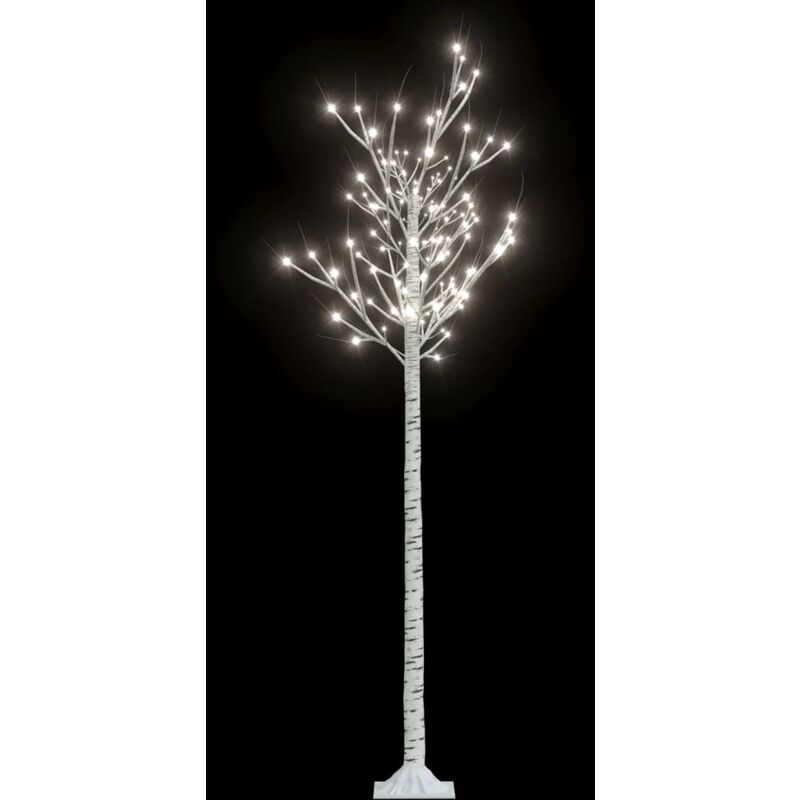 

Árbol de Navidad 180 LEDs sauce blanco frío 1,8 m - Vidaxl