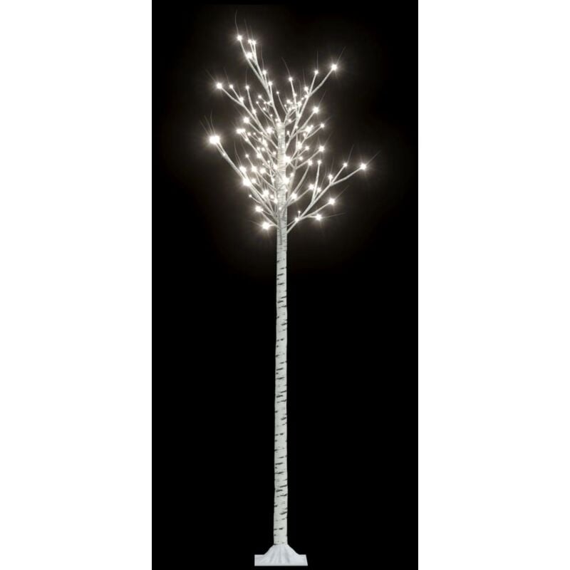 

Árbol de Navidad 200 LEDs sauce blanco frío 2,2 m - Vidaxl