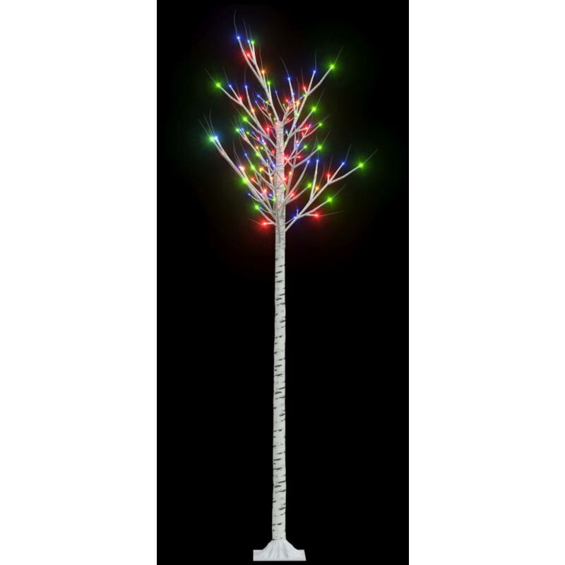 

Árbol de Navidad 200 LEDs sauce colorido 2,2 m - Vidaxl