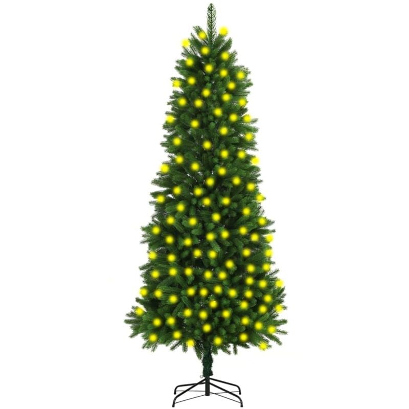 

Árbol de Navidad artificial con LED 240 cm verde - Vidaxl