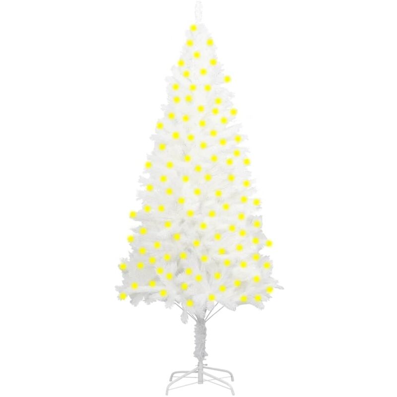 

Árbol de Navidad artificial con LED blanco 210 cm - Vidaxl