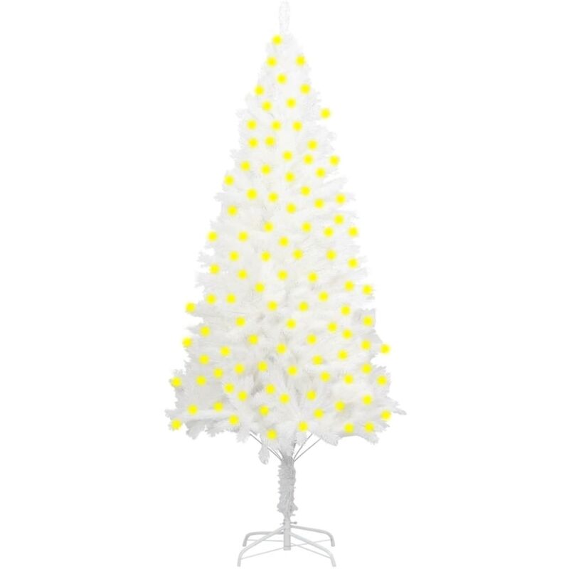 

Árbol de Navidad artificial con LED blanco 240 cm - Vidaxl
