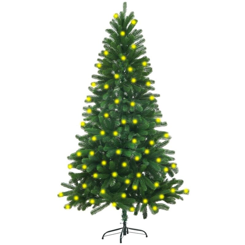 

Árbol de Navidad artificial con LED verde 150 cm - Vidaxl