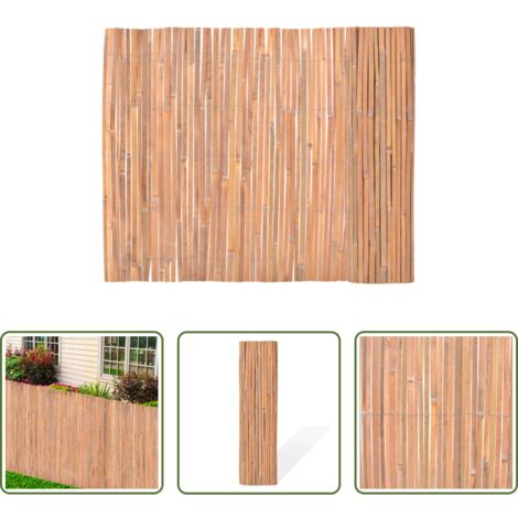 vidaXL Recinzione giardino -  Recinzione in Bambù 100x400 cm
