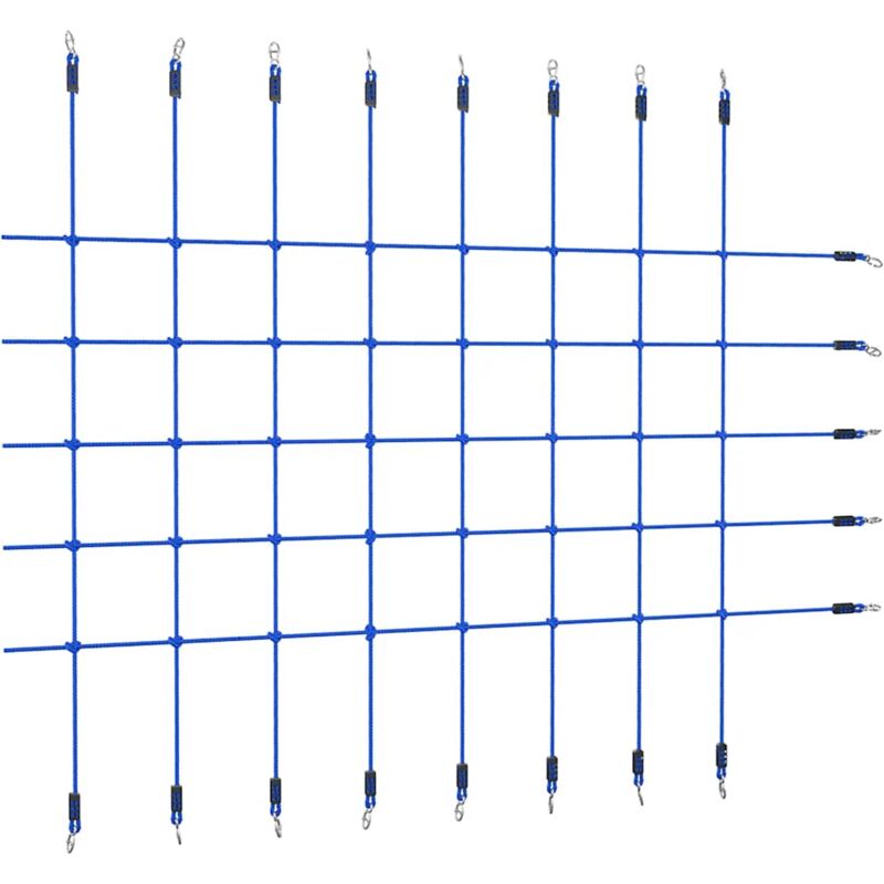 

Red de escalada azul 200x150 cm - Azul - Vidaxl