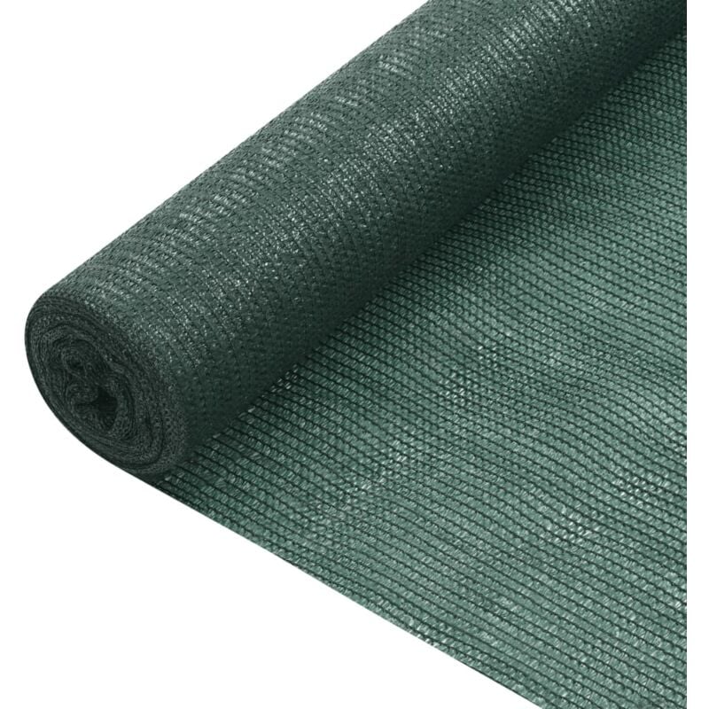 

vidaXL Red de privacidad HDPE verde 2x25 m 75 g/m² - Verde