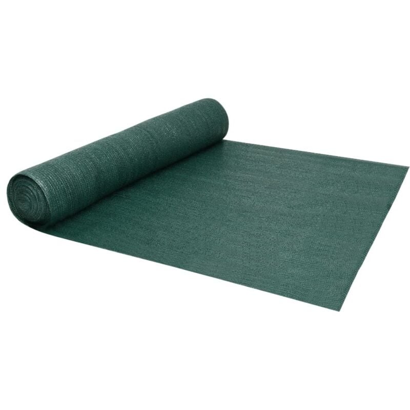 

vidaXL Red de privacidad HDPE verde 1,5x10 m 195 g/m² - Verde