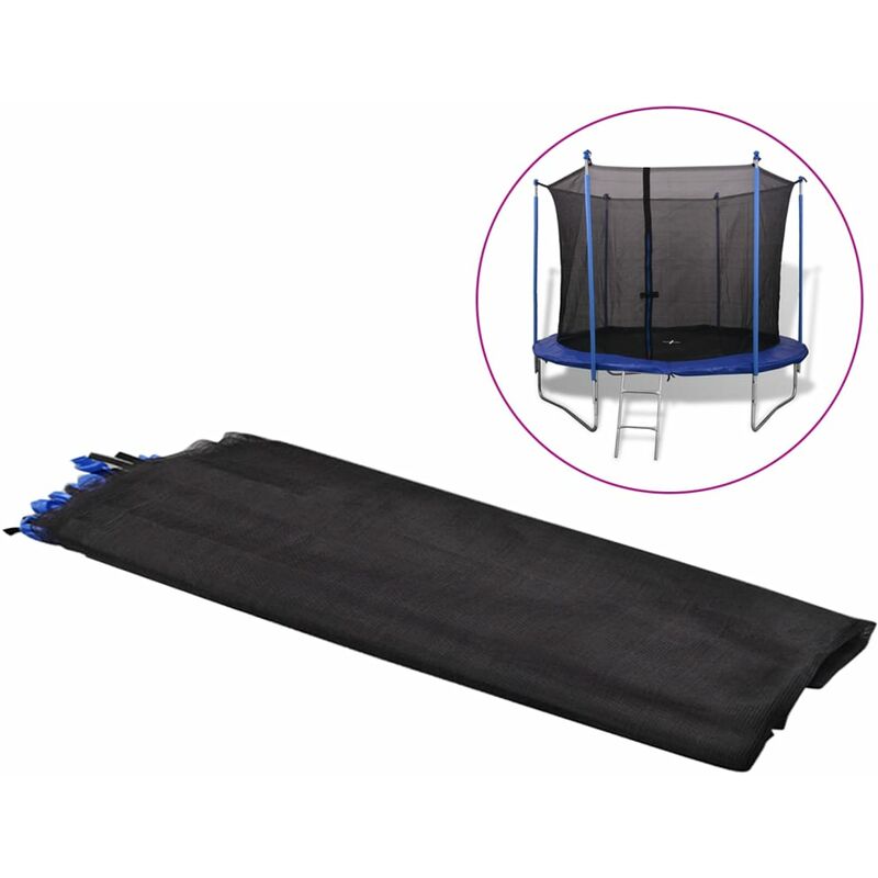 

Red de seguridad para cama elástica redonda 3,05 m - Negro