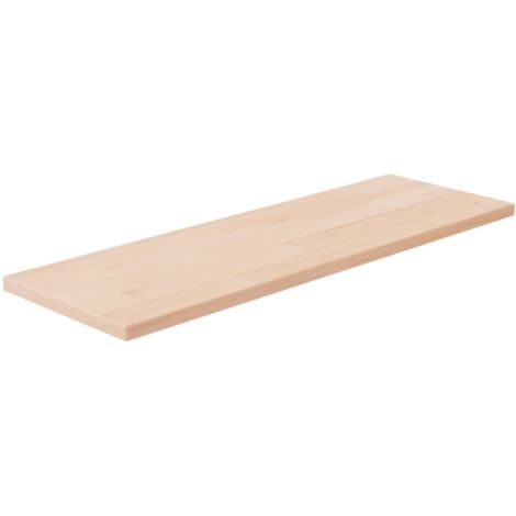 vidaXL Regalbrett 60x20x1,5 cm Massivholz Eiche unlasiert