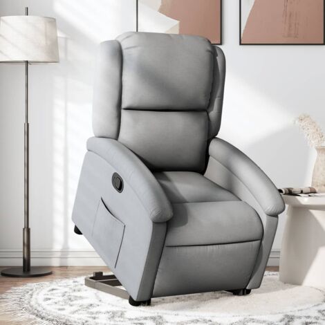 vidaXL Relaxsessel Grau Stoff