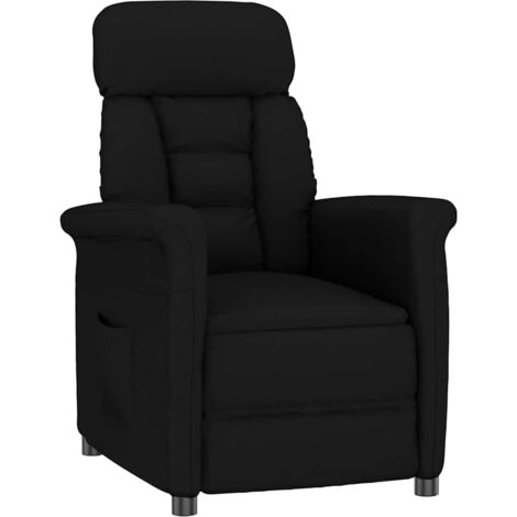 vidaXL Relaxsessel Schwarz